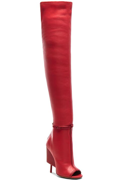 givenchy top red|red givenchy boots.